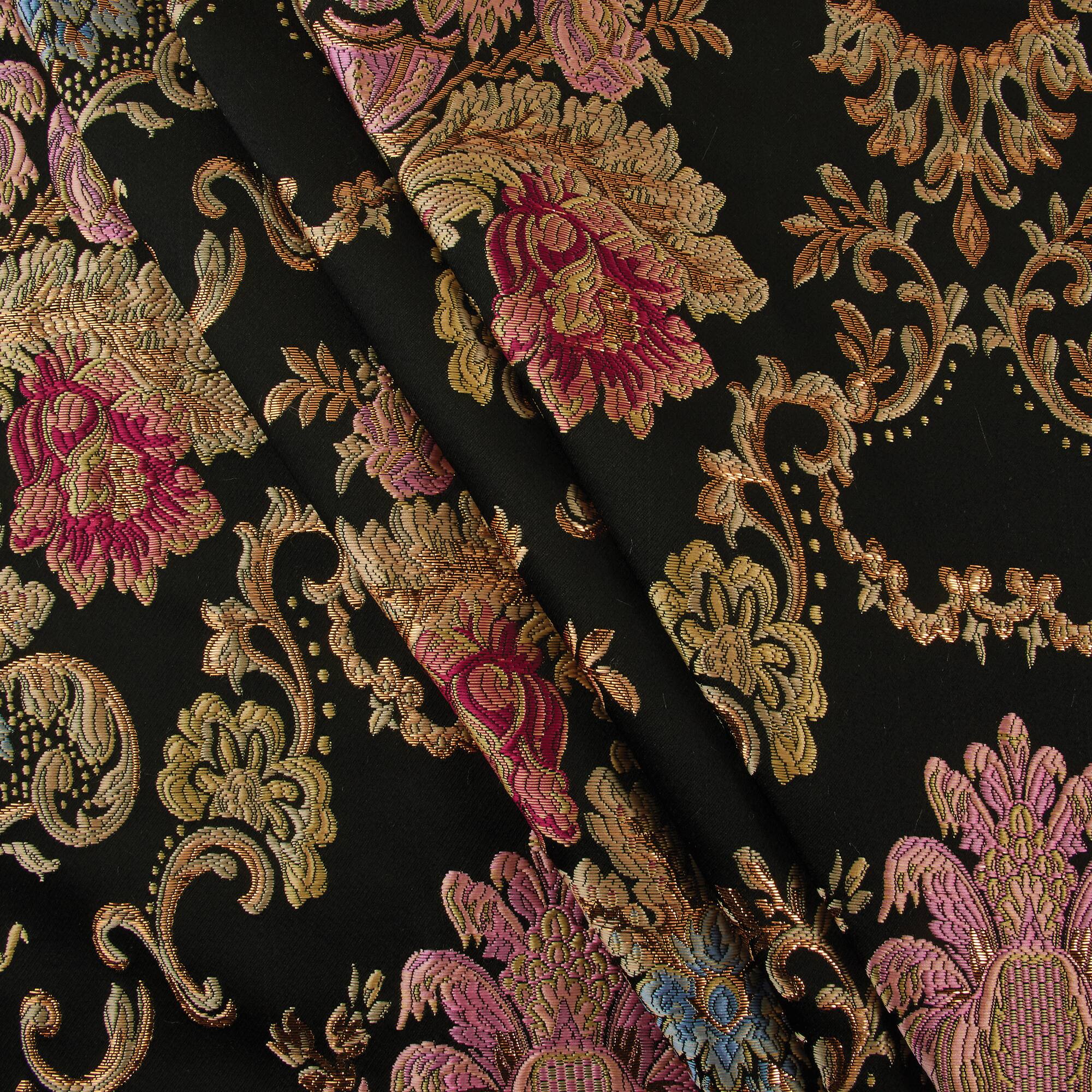Cosplay by Yaya Han Metallic Floral Damask Brocade Fabric